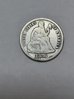1876 CC Seated Dime CARSON CITY !  Full Liberty
