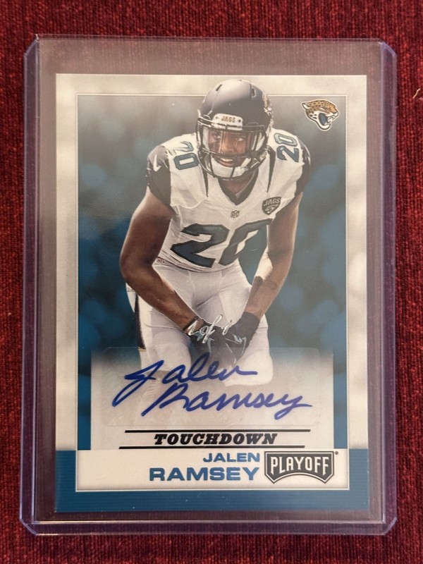 2016 Panini Playoff Jalen Ramsey Touchdown Auto 1/1