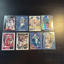 Miami Dolphins 8 Card Lot Rookies & Inserts Panini NFL Football Cards Lot