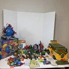Vtg TMNT Action Figure Lot Figures & Accessories  80s & 90s