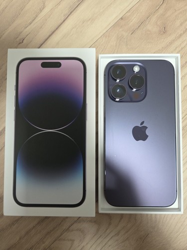 iPhone 14 Pro 256GB, Deep Purple, Unlocked, EXCELLENT