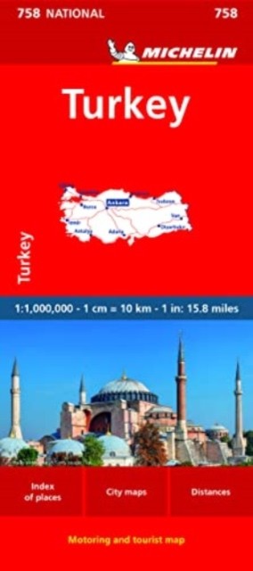 Turkey Michelin National Map 758 - Image 3