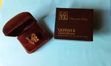 Vintage Robert Indiana  The LOVE Ring by Charles Revson 1970