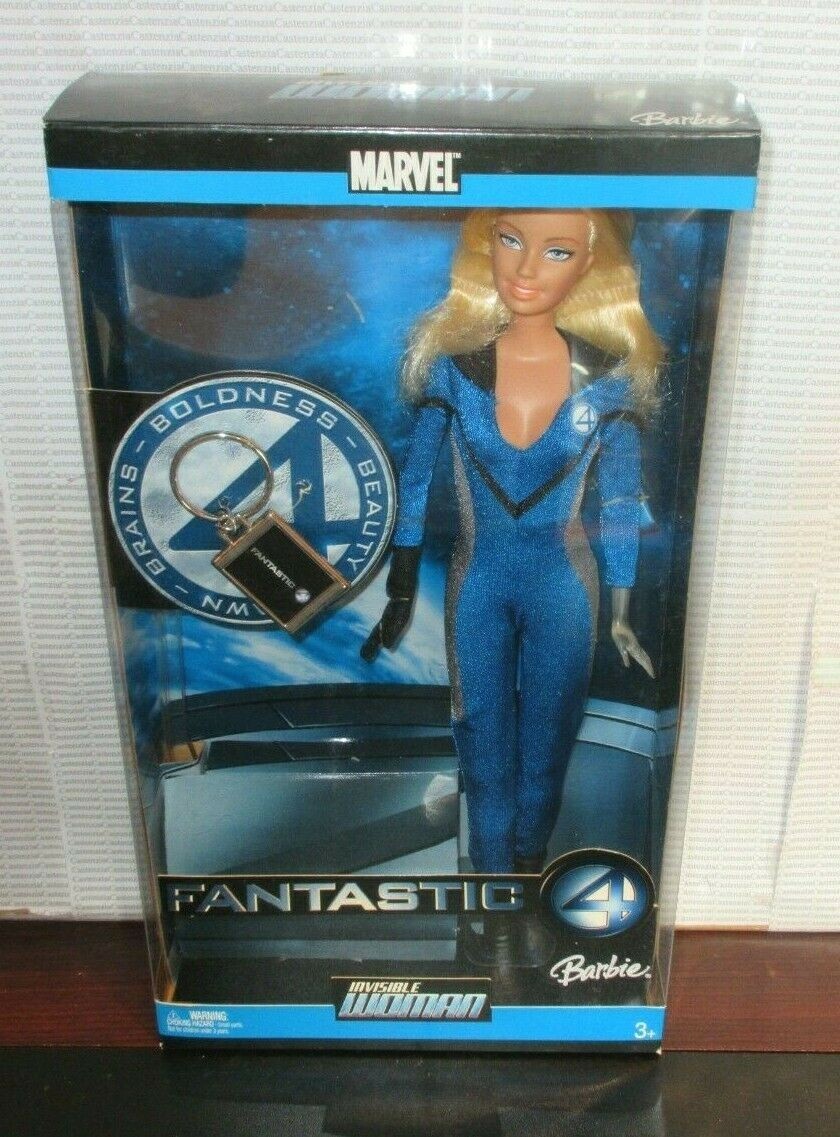 新品 INVISIBLE WOMAN BARBIE DOLL Celebrating 20 Years of Invisible Woman Barbie with a