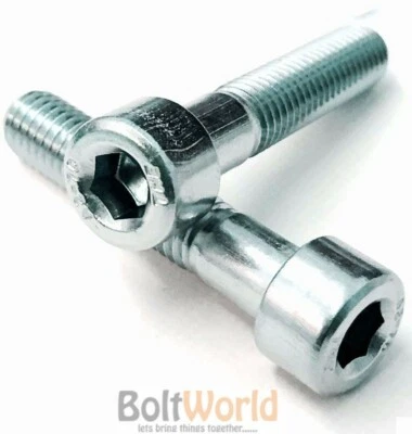 BOLT WORLD TORNILLOS TAPA ENCHUFE DE ZINC M16/16MM GRADO 12.9, LLAVES ALLEN PERNOS CABEZA HEXAGONAL DIN 912