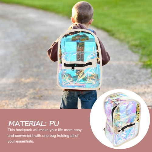 Casual Satchel Casual Backpack Holographic Backpack - Picture 12 of 12