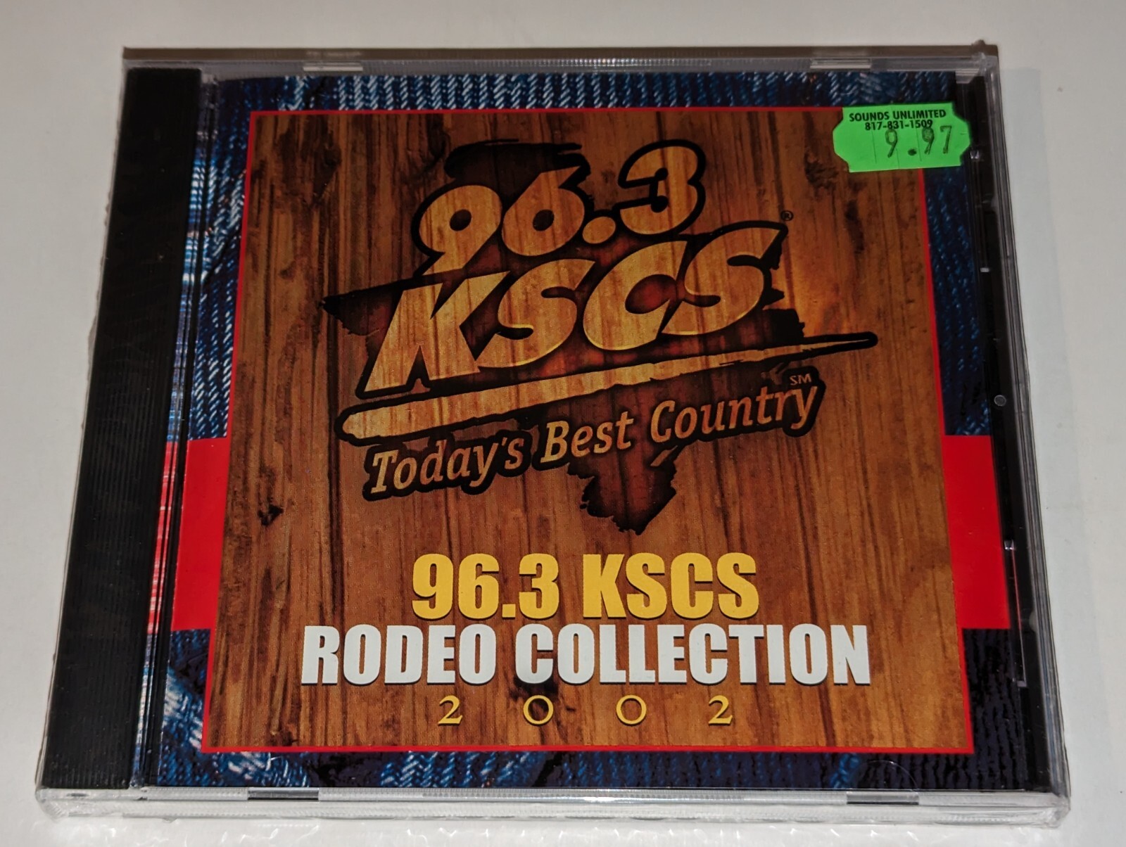 *NEW/SEALED* 96.3 KSCS Rodeo Collection 2002 CD 10 Songs Chris Ledoux/CDB+