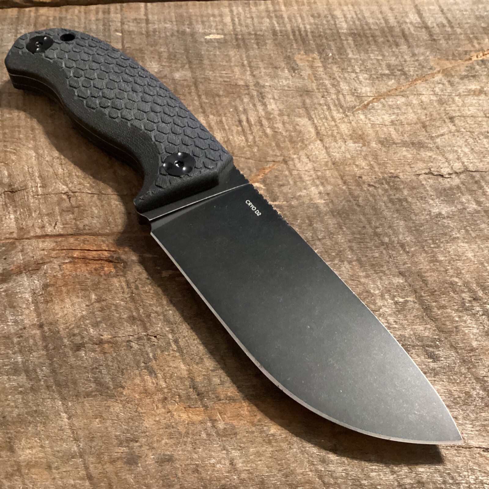 OffGrid Knives TrackerX2 Fixed Blade Cryo D2 Full Tang Kydex Sheath BlackWash eBay