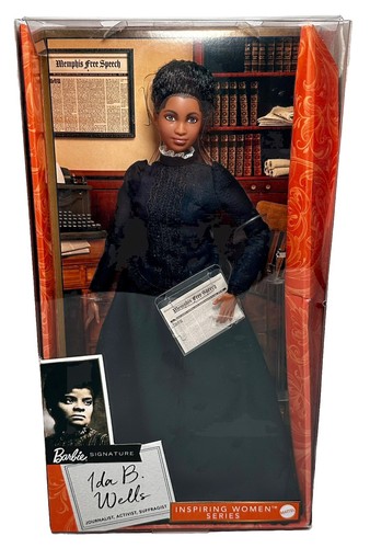 Mattel Ida B. Wells Barbie Inspiring Women Fashion Doll - HCB81 - Picture 1 of 9