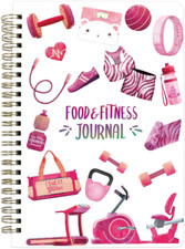 Food Nutrition Fitness Journal Weight Loss Wellness Workout Calorie Counter Log