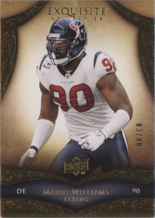2009 Upper Deck Exquisite Collection Mario Williams #58 - 1 of 2