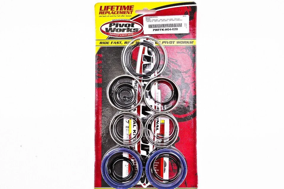 Kit de reconstrucción de horquilla Pivot Works PWFFK-H04-020 para Honda 2004-2017 CRF250X CRF450X Foto 2 de 2