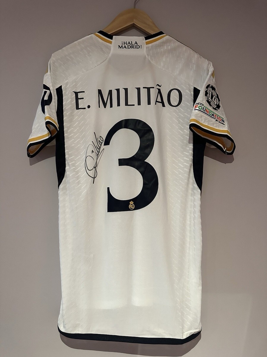Eder Militao Signed Real Madrid Shirt Jersey WITH VIDEO