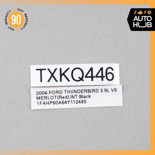 02-05 Ford Thunderbird 3.9 V8 Right & Left Side Knock Sensor Set OEM 80k - Picture 15 of 15