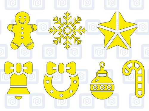 Christmas Sticker Pack Selection Set Special Wall Art Vinyl Wall Decal - Picture 10 of 14