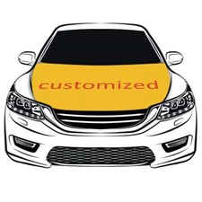 Custom Logo Car Hood Covers All Countries Flag Car Engine hood Cover 120x160cm