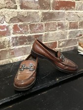 Vintage Cole Haan Country bit Loafers Sz:7AA/Brown/Leather