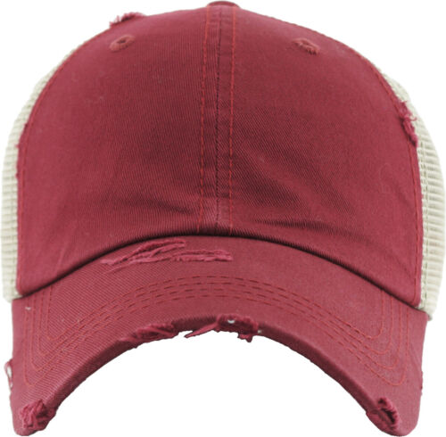 Ponycap Messy High Bun Ponytail Adjustable Mesh Trucker Baseball Cap Hat - Picture 60 of 134