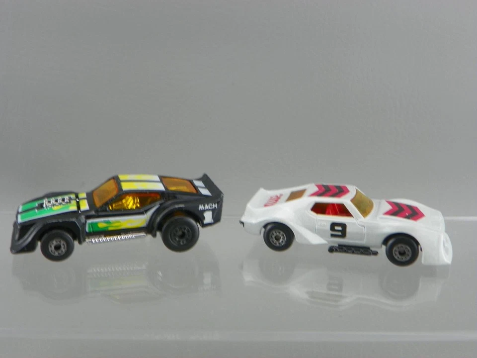 Vintage 1983 Matchbox Diecast #17 AMX Pro-Stocker MB67 IMSA Mach 1 Mustang Lot - Image 2 of 4