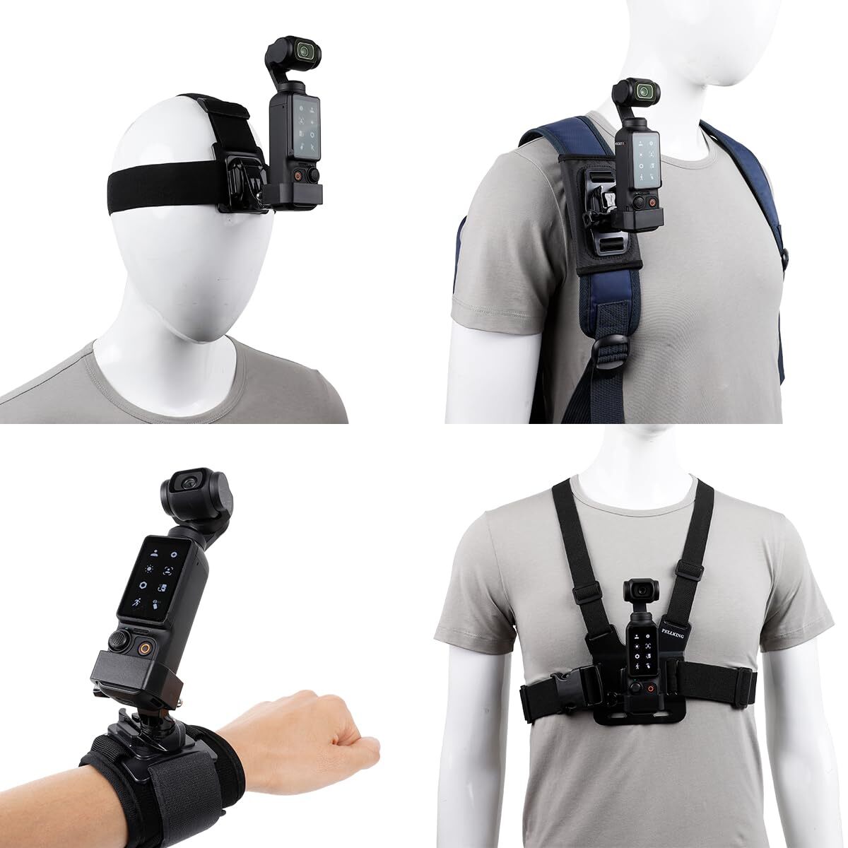 Accessories Kit for DJI Osmo Pocket New Quick Release Head Strap Mount  Chest