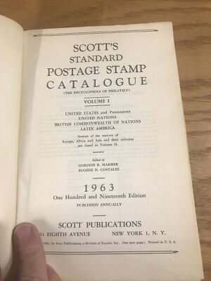 洋書 scott standard postage stamp catalogue SCOTT STANDARD POSTAGE STAMP CATALOGUE - Coin and Stamp Supplies