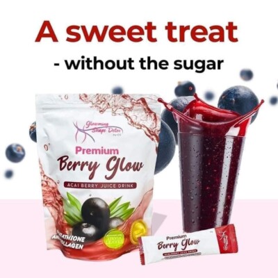Leuchtende Form Detox Premium Beere Leuchten Acai Beere Saft Getränk