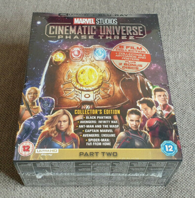 MARVEL MCU DVD&Blu-rayセット 4K スチブ｜洋画・外国映画