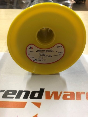 A&E MIL SPEC CLA T-70 BONDED NYLON THREAD 69 FOLIAGE GREEN 504 THREE 16OZ CONES - Picture 2 of 2