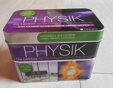 Physik Die Lernbox mit Grundlagen & Aufbauwissen 300 Farbig Illustrierten Karten