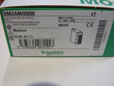 BMXAMI0800 Neu Schneider Electric Modicon BMX-AMI-0800