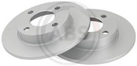 2X A.B.S. 15765 Bremsscheibe Hinten FüR Audi