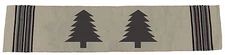 Virah Bella® "Beige Tree" Lodge Table Runner 