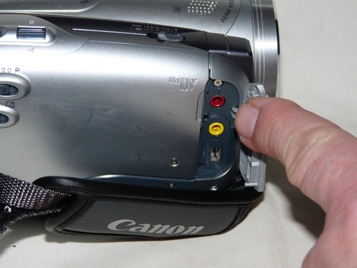 Canon HV20 HV20A MiniDV videocamera ad alta definizione HDV 1080i videocamera lettore videoregistratore - Foto 7 di 9