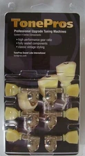 GKH33X-N TonePros Tuning Machines 3 x 3, "Drop In", Nickel