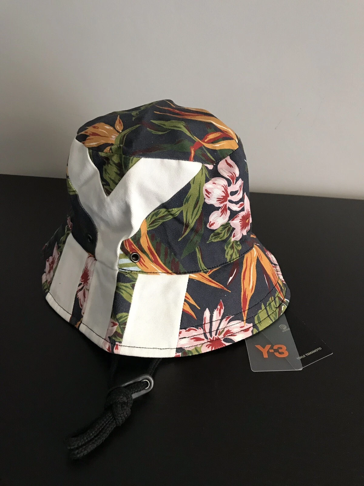 Y3 Floral Bucket Hat