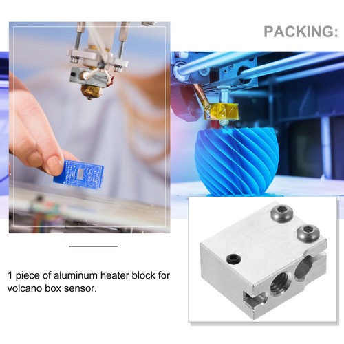 Bloc Aluminium Chauffant Pour Imprimante 3D En Alliage D'aluminium - Photo 5/12