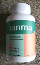 Emma Relief Supplement by Konscious Solution for Gut Health Issues 60 capsules