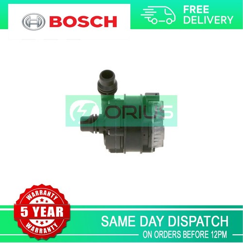 Fits Fiat Doblo Jeep Renegade 1.6 CRD D 2.2 Bosch Auxiliary Water Pump 52152074 - Picture 2 of 10