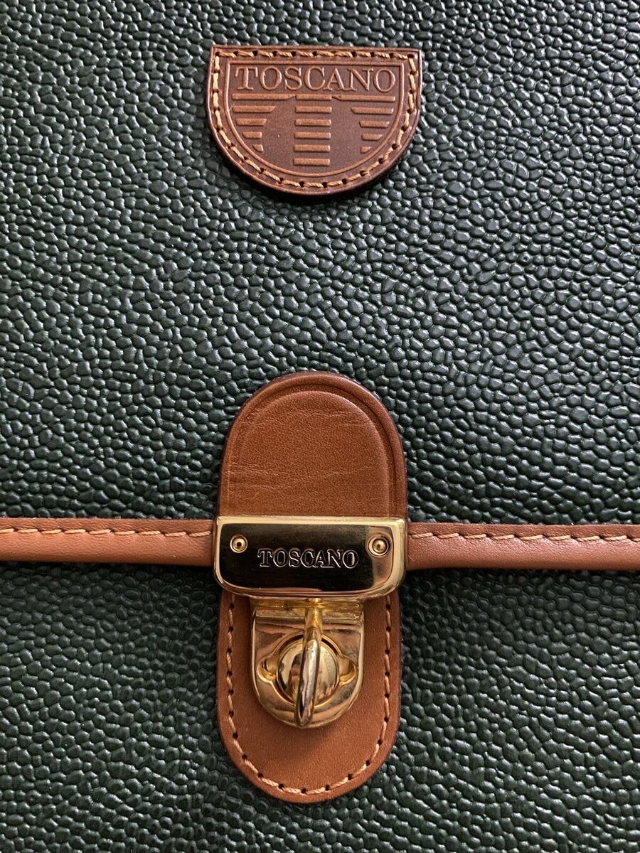 Toscano Vintage Leather Briefcase | eBay Toscano Vintage Leather Briefcase | eBay