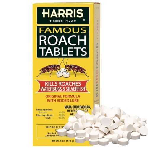 Harris Roach Tablets, 6oz, 145 Tablets