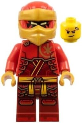 LEGO Ninjago Dragons Rising Season 2: Kai Minifigure with Sword and Gold Trimmin