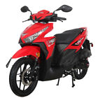 X-Pro Orion 200 Moped Scooter with 14" Alloy Wheels,Electric/Kick,Led Headlight