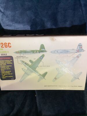 AMT Frog B-26C Martin Marauder II Bomber 1:72 Scale Model