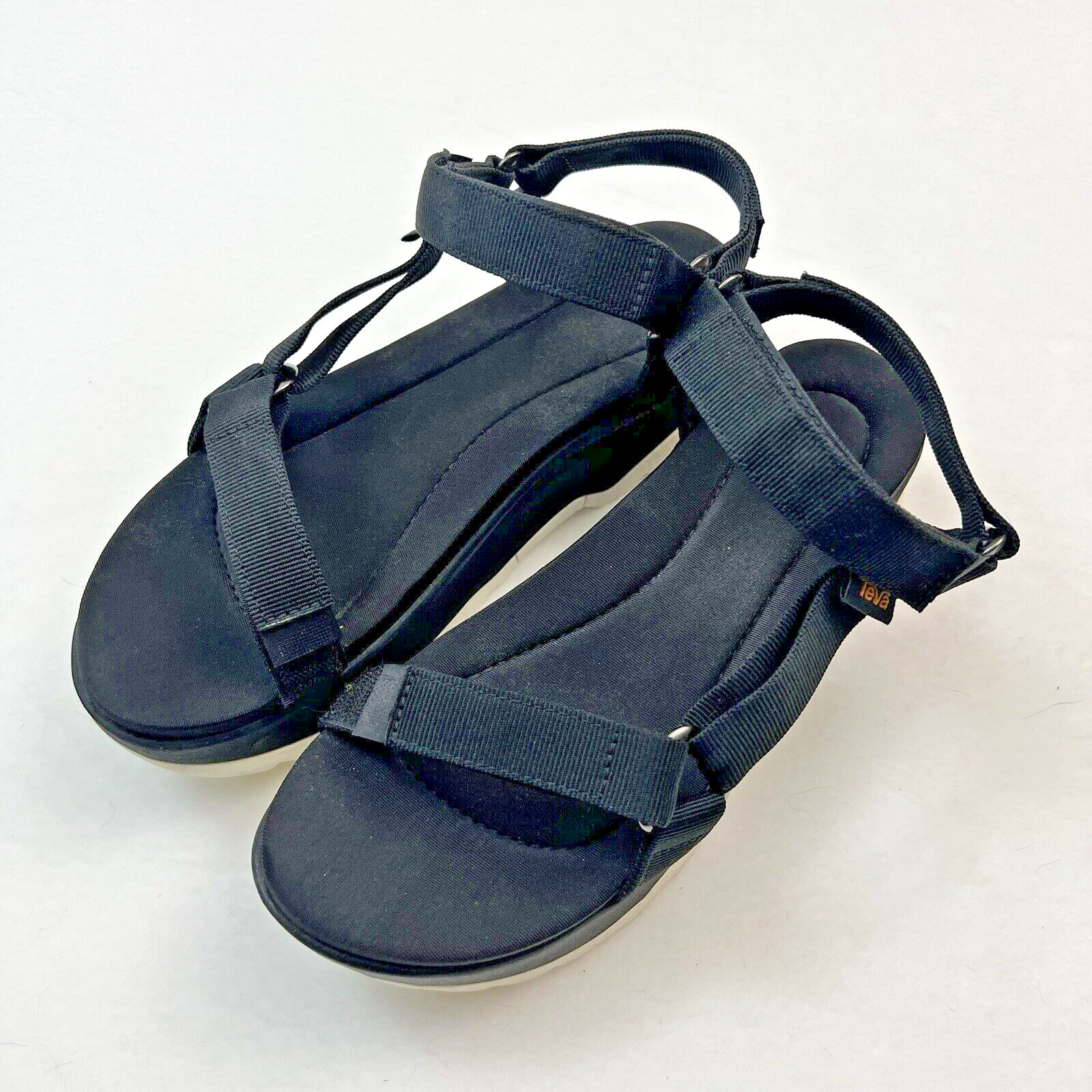 Teva Jadito Universal Black Platform Sandals Wome… - image 1