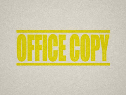 Office Copy Stamp - Picture 16 of 44