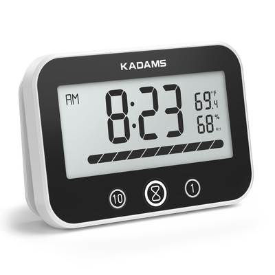 Bathroom Shower Clock Waterproof Timer Countdown Kitchen Clock Timer With Lcd Di