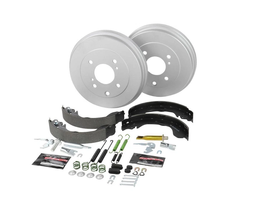Kit de zapata de freno y tambor de tambor PowerStop - trasero - se adapta a Nissan Cube 2010-2014, Niss Foto 4 de 4