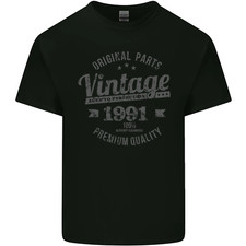 Vintage Year 35th Birthday 1991 Mens Cotton T-Shirt Tee Top