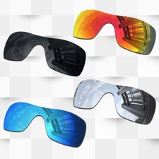 4 Pieces POLARIZED Replacement Lenses for Oakley Batwolf OO9101 Sunglasses
