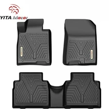 Car Floor Mats Liners for 2019-2020 Hyundai Santa Fe All Weather 3D TPE Rubber